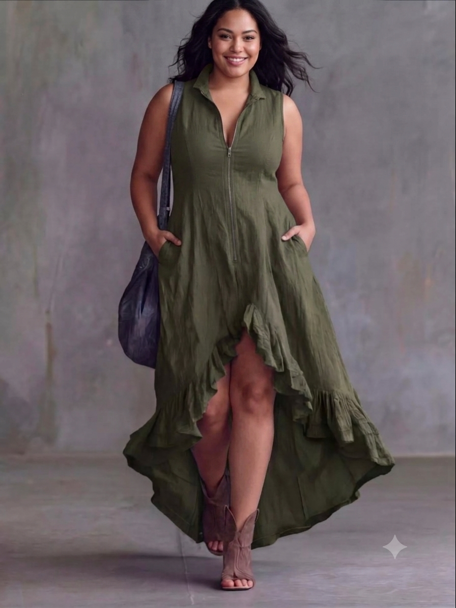 Sierra Western- High-Low Dress