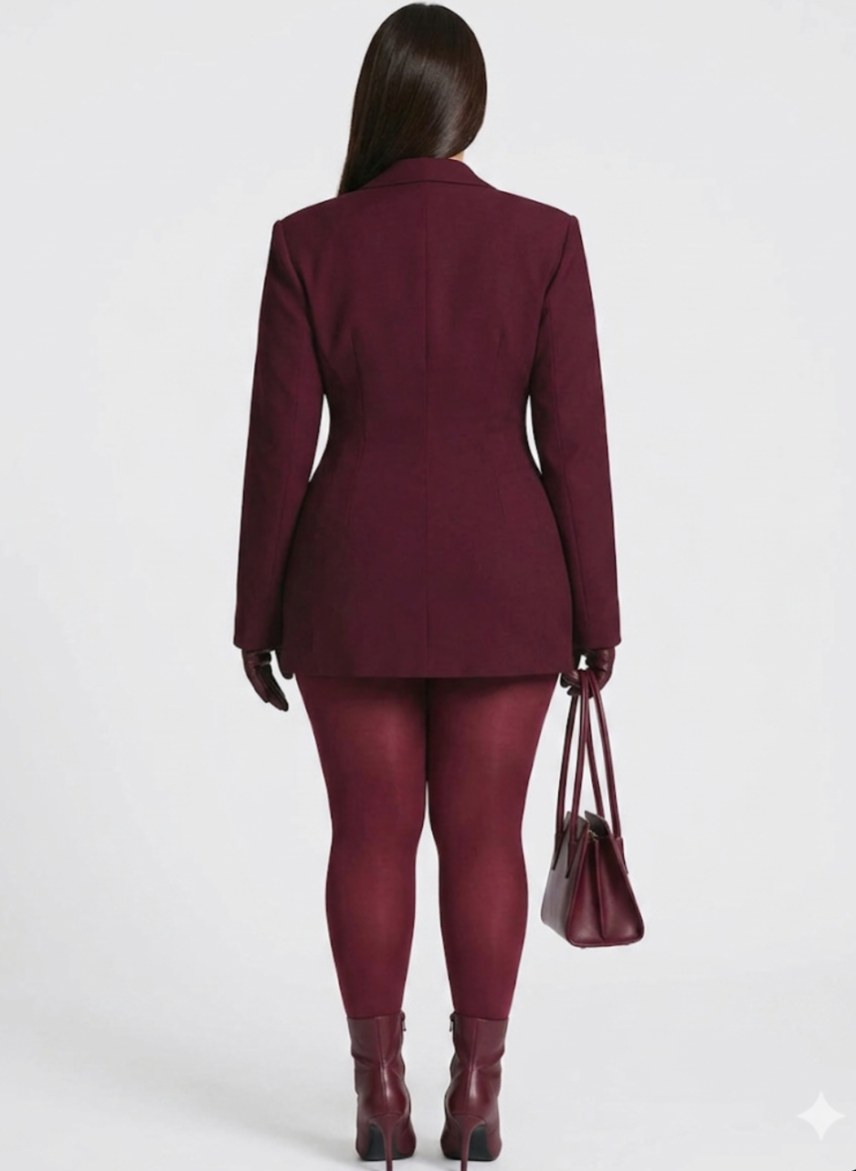 The Espresso - Blazer-Style Dress