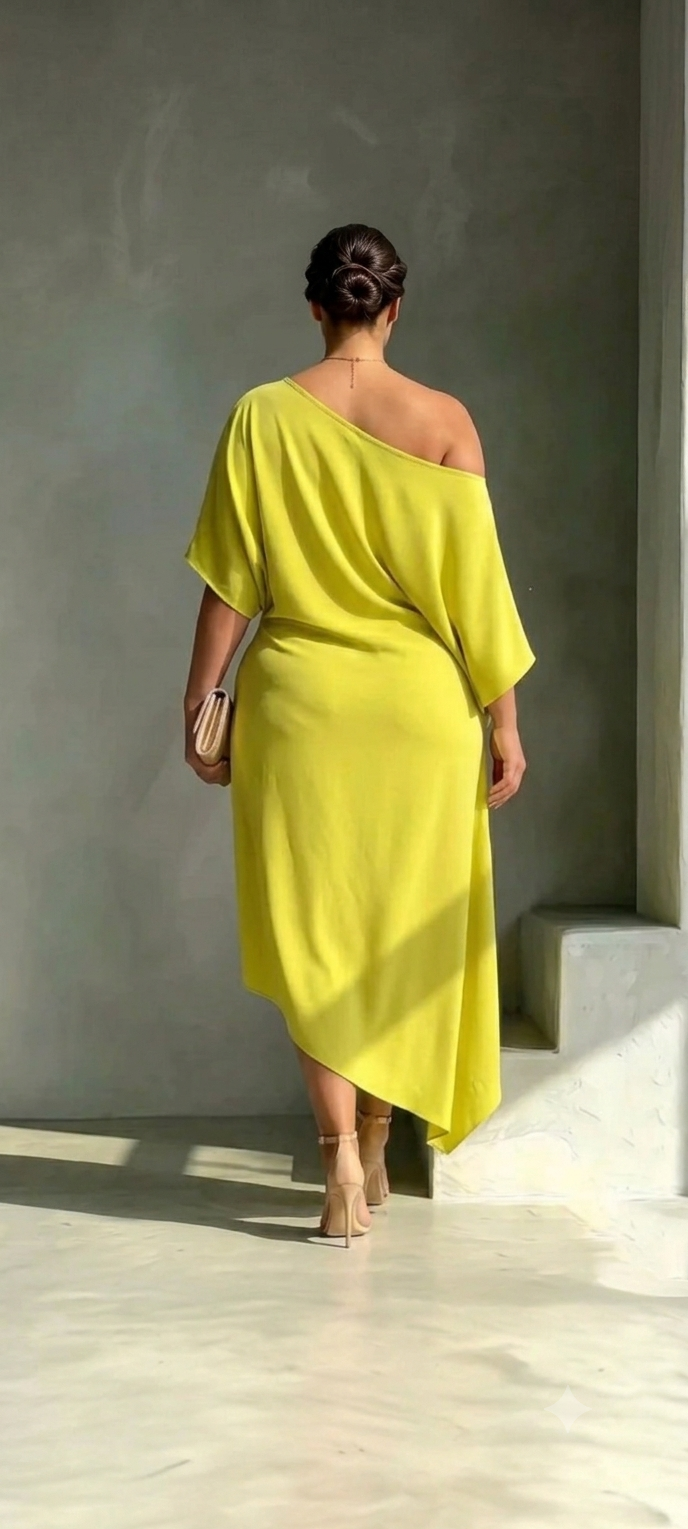 The Zenith-  Drape Dress