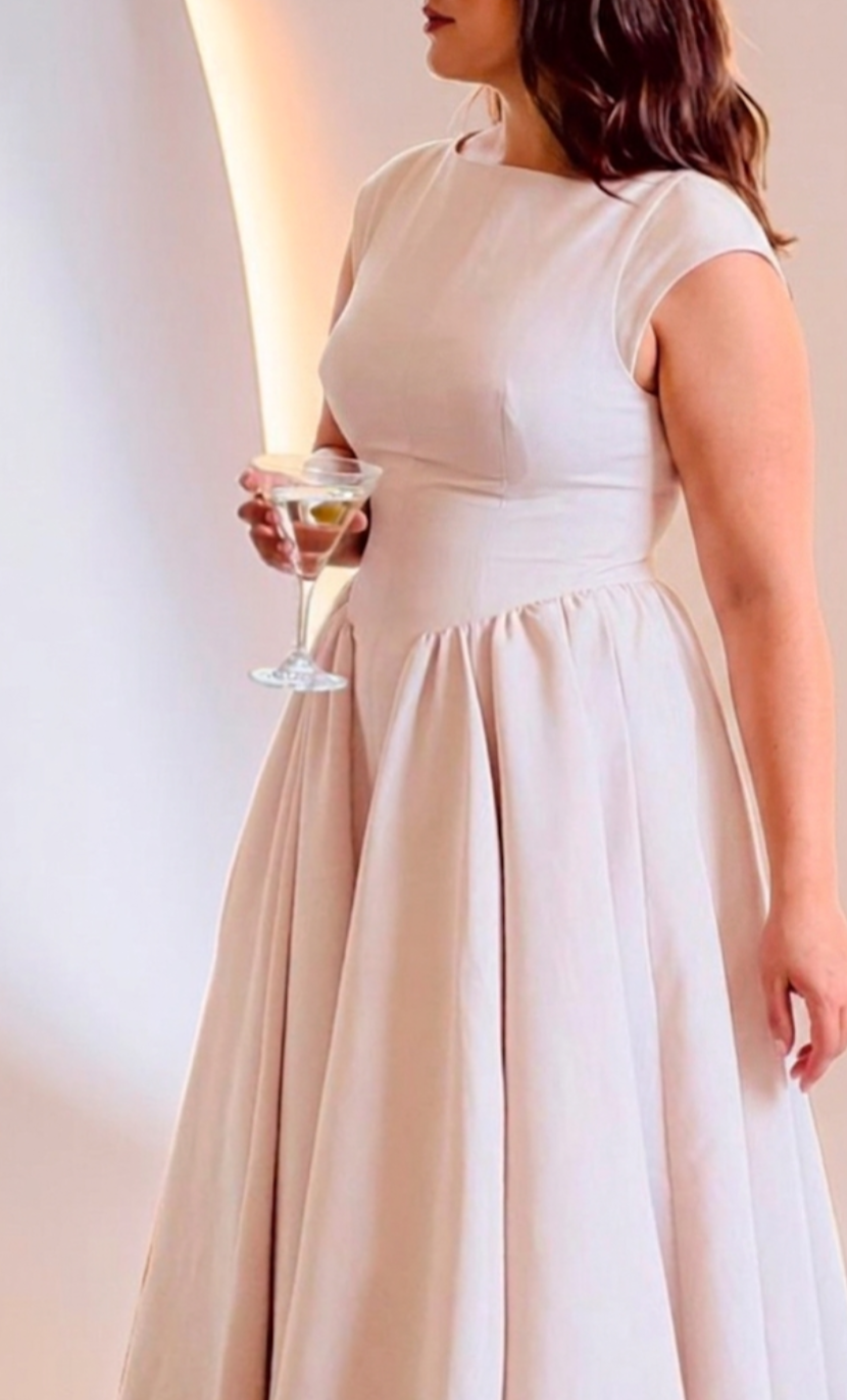 Classic Era  - A-Line Midi Dress