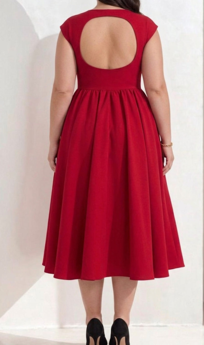 Classic Era  - A-Line Midi Dress