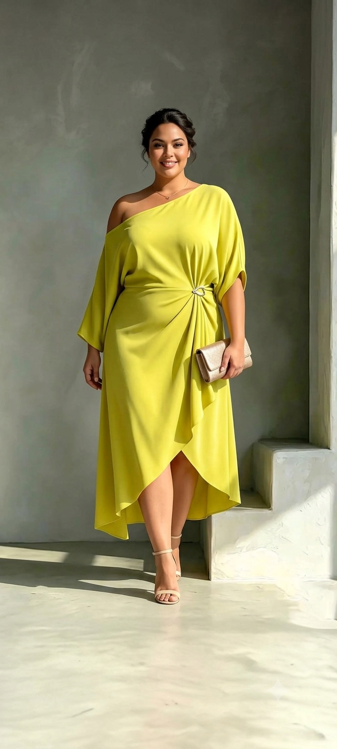 The Zenith-  Drape Dress